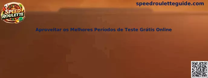 Speed Roulette - Aproveitar os Melhores Períodos de Teste Grátis Online