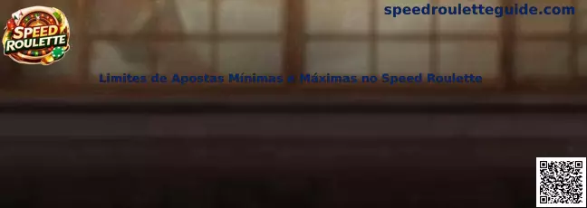 Limites de Apostas Mínimas e Máximas no Speed Roulette
